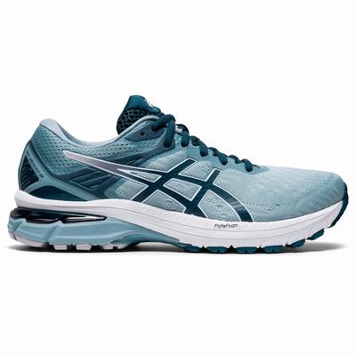 Asics Gt-2000 9 - Naisten Juoksukengät - VaaleanVihreä/Sininen